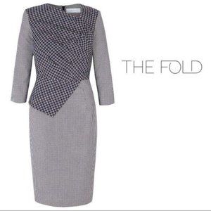 THE FOLD London Houndstooth Dress 4